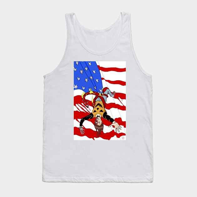 Halloween Man American Nightmare Tank Top by DrewEdwards